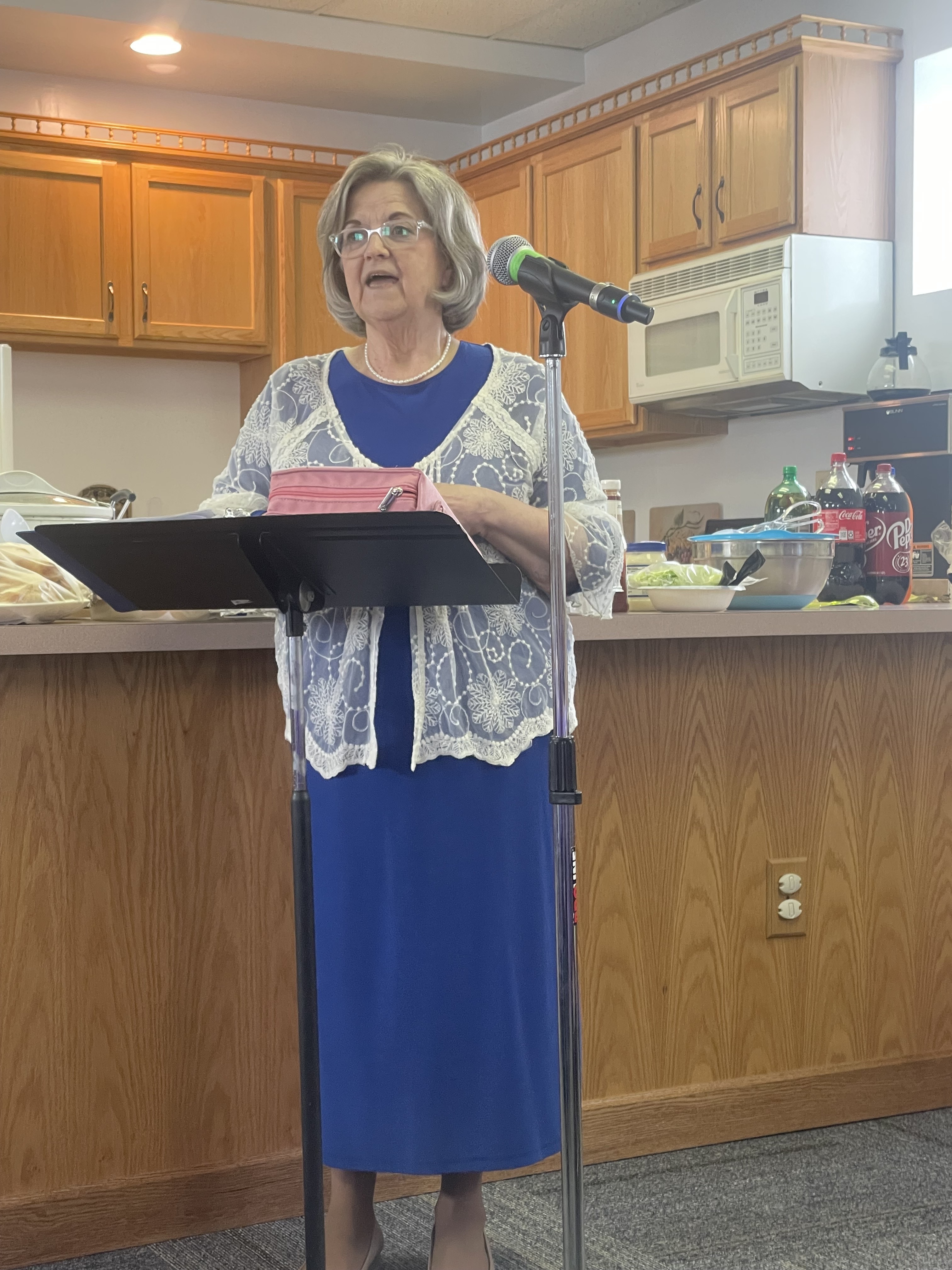 Tami Neal Giving Devotion
