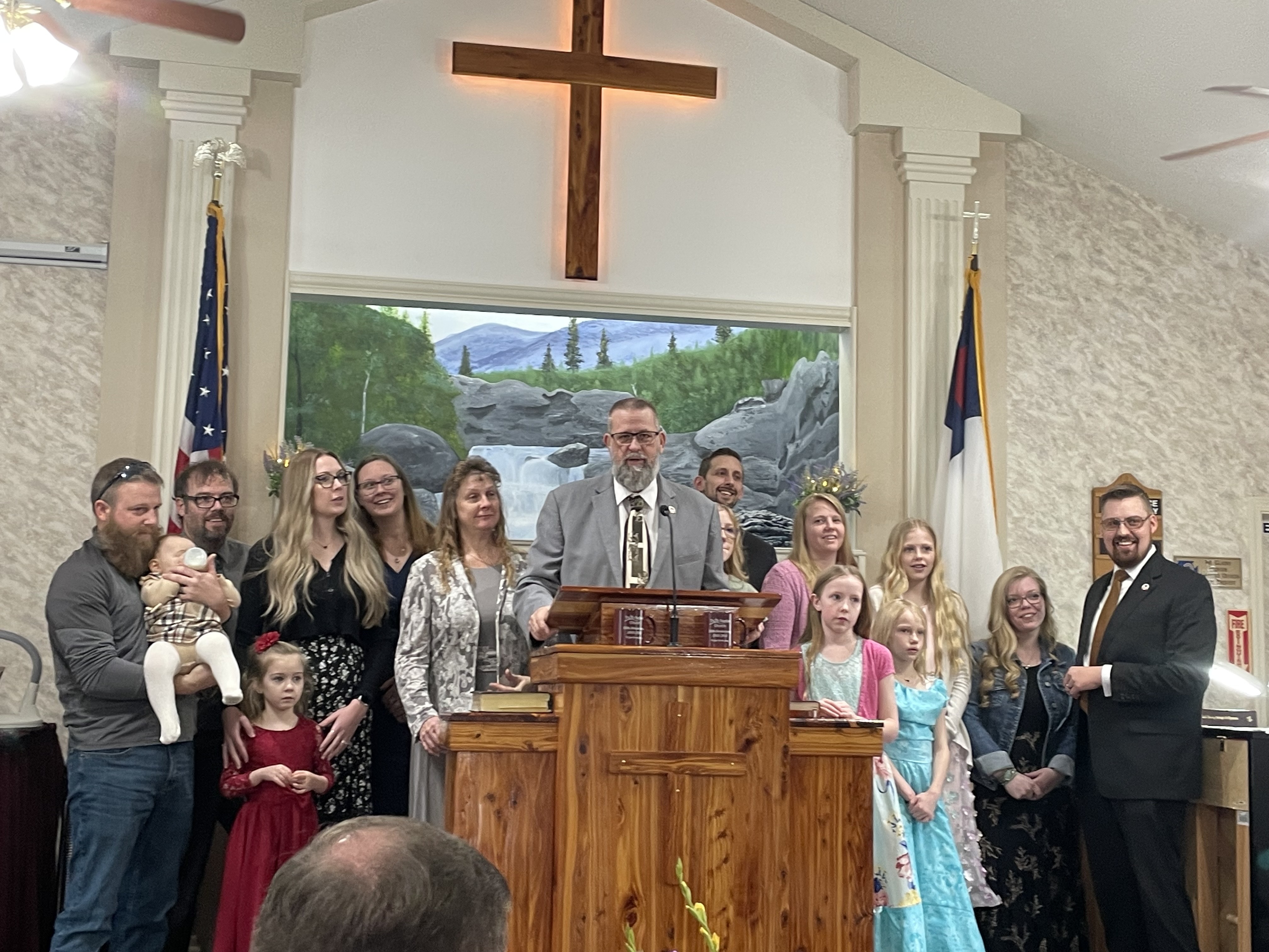 Pastor's Immediate Family with In-Laws