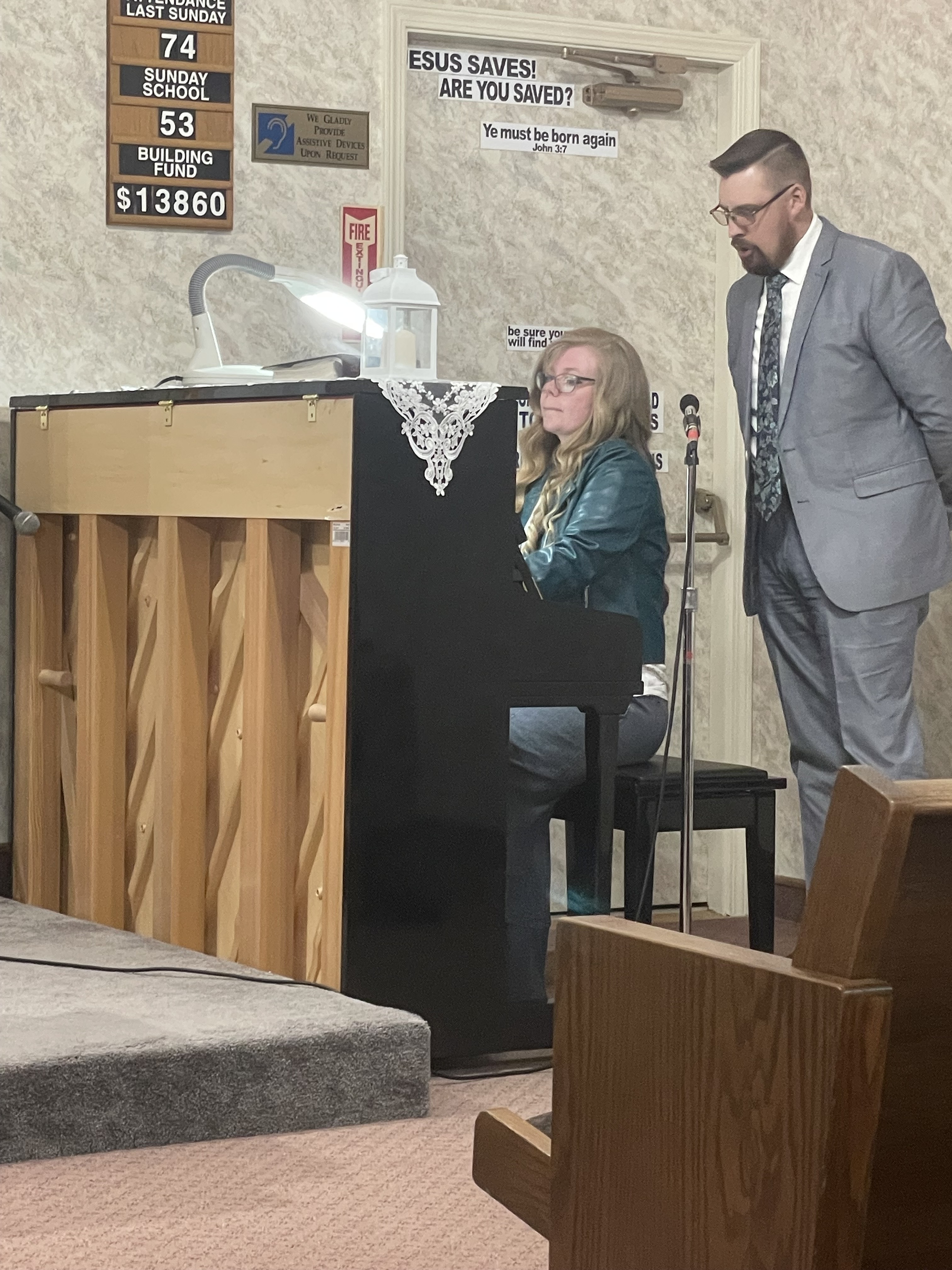 Sarah & Joseph Teague Singing